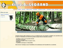 Tablet Screenshot of jb-legrand.com